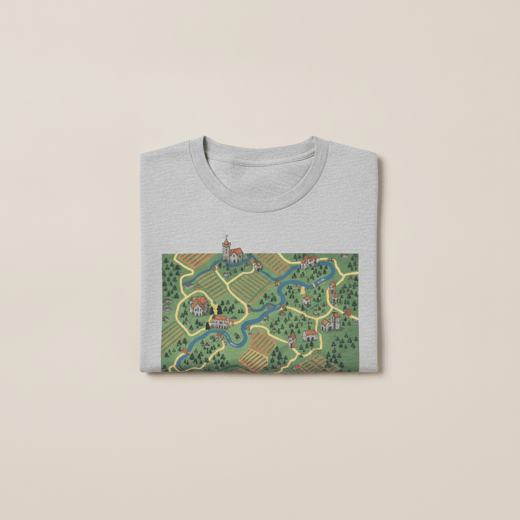 Carcassonne T-Shirt — T-Shirt product photo