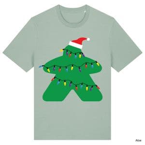 Aloe Christmas Lights Meeple T-Shirt