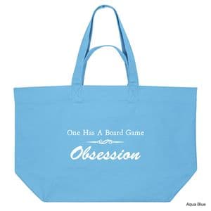 Aqua Blue Obsession Shopping Bag