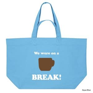 Aqua Blue Ark Nova Break Shopping Bag