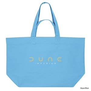 Aqua Blue Dune Imperium Shopping Bag