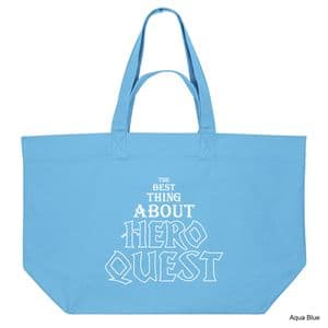 Aqua Blue HeroQuest Shopping Bag
