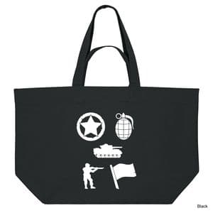 Black Memoir 44 Shopping Bag