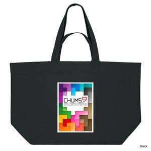 Black Gathering of Chums 9 Shopping Bag