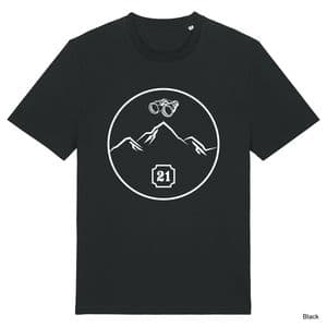 Black Snowdonia T-Shirt