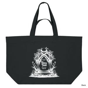Black Blood On The Clocktower Storyteller Shopping Bag