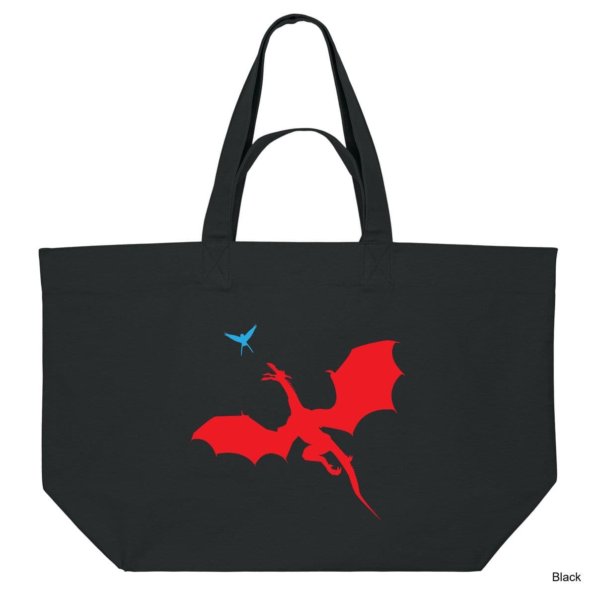 Black Wyrmspan Shopping Bag