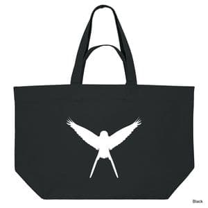 Black Wingspan Shopping Bag