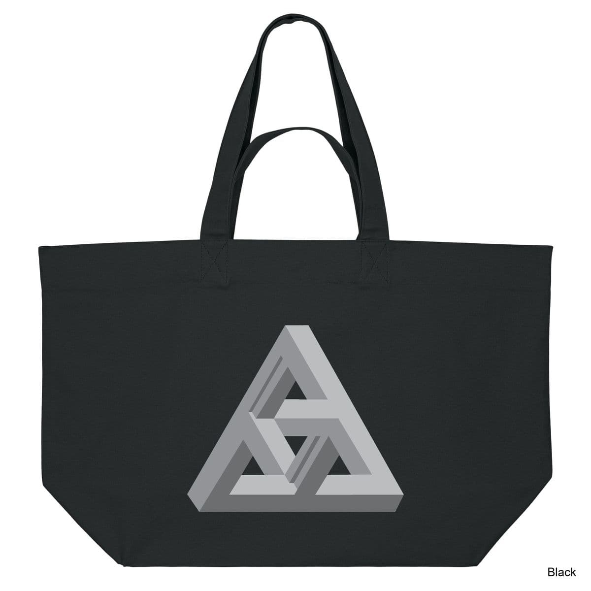 Black Anachrony Shopping Bag