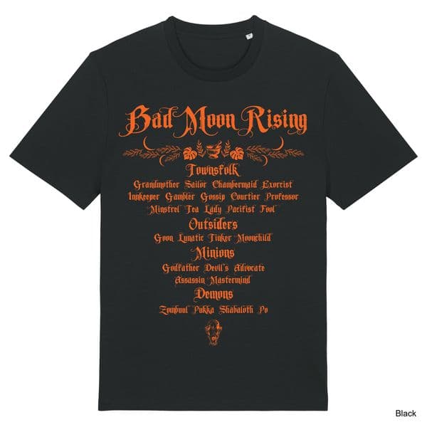Black Bad Moon Rising T-Shirt