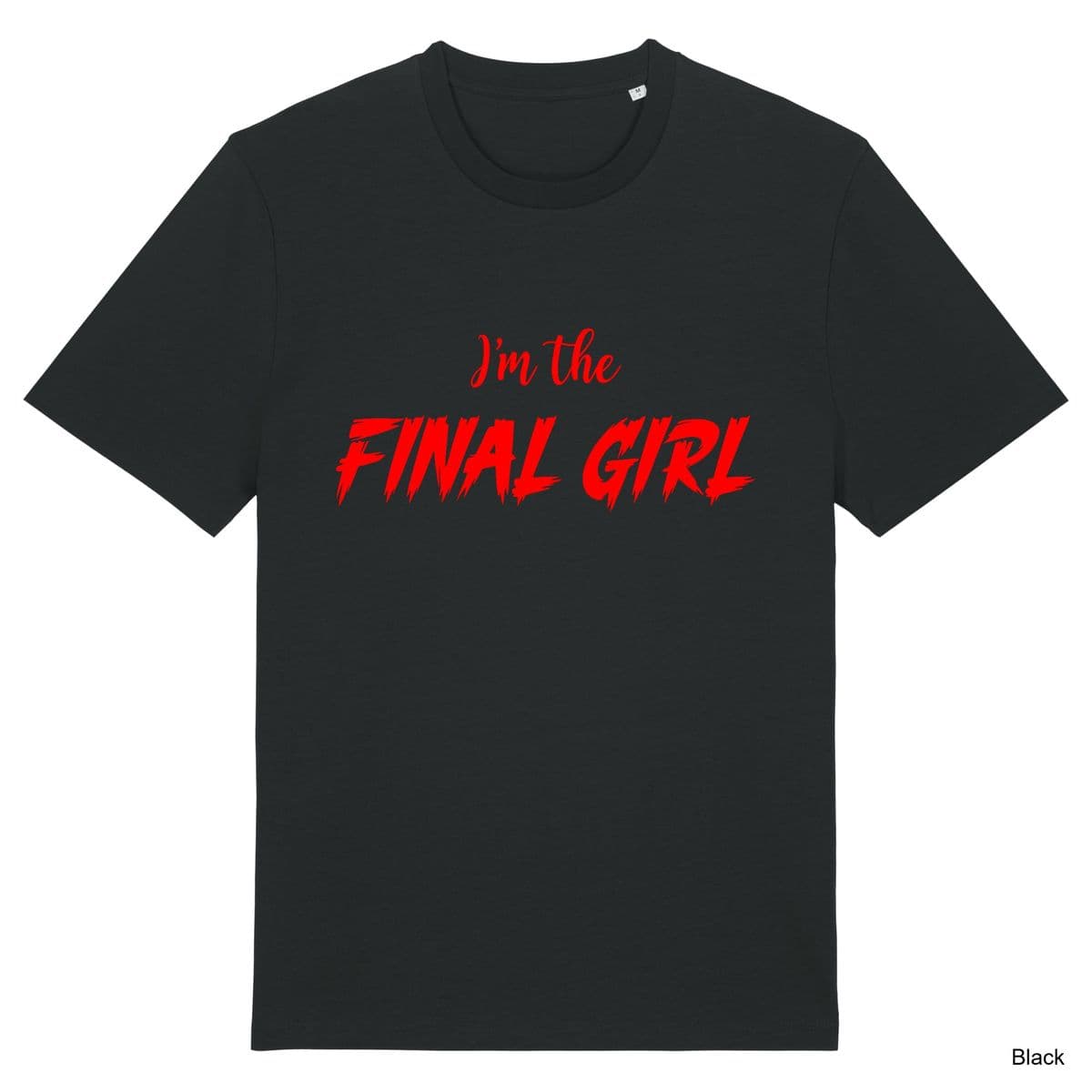 Black Final Girl T-Shirt