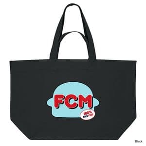 Black Food Chain Magnate Burger Shopping Bag