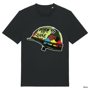 Black Born To Game T-Shirt