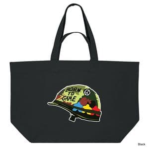 Black Board to Game Shopping Bag