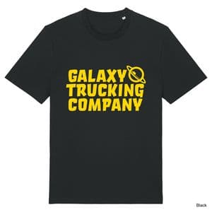 Black Galaxy Trucker T-Shirt