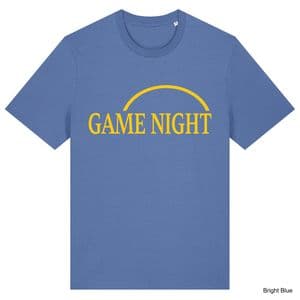 Bright Blue Catan Game Night T-Shirt