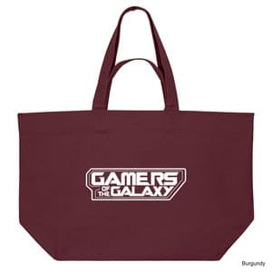 Burgundy Gamers Of The Galaxy Shopping Bag