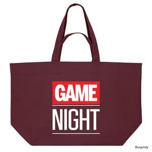 Burgundy Marvel Game Night Shopping Bag