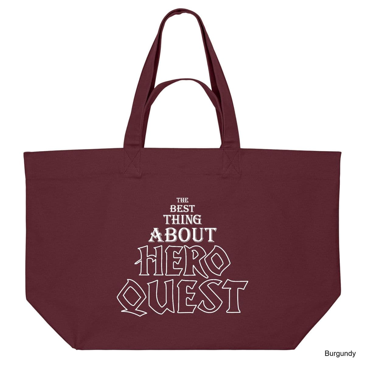 Burgundy HeroQuest Shopping Bag