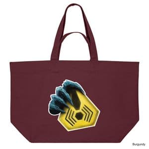 Burgundy Nemesis Shopping Bag