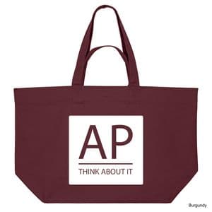 Burgundy AP Board Game Bag