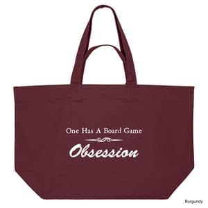 Burgundy Obsession Shopping Bag