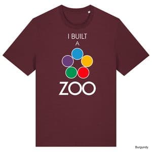 Burgundy Ark Nova Zoo Tshirt