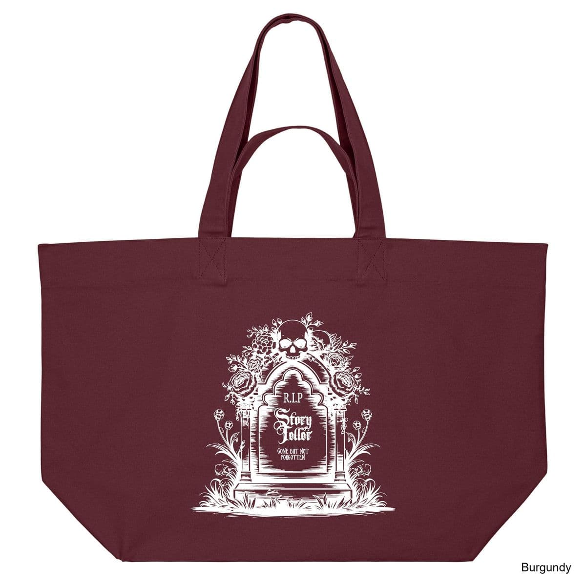 Burgundy Blood On The Clocktower Storyteller Shopping Bag