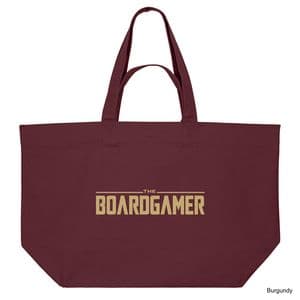 Burgundy The Boardgamer Shopping Bag