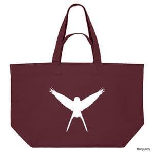 Burgundy Wingspan Shopping Bag