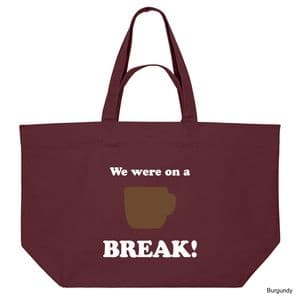 Burgundy Ark Nova Break Shopping Bag