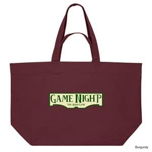 Burgundy Arkham Horror Shopping Bag