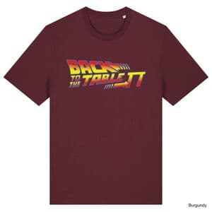 Burgundy Back to the table T-Shirt