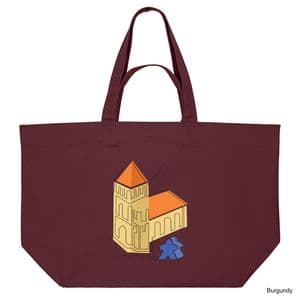Burgundy Carcassonne Shopping Bag