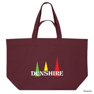 Burgundy Cones Of Dunshire Shopping Bag