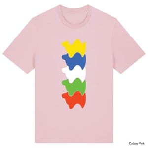 Cotton Pink Camel Up T-Shirt