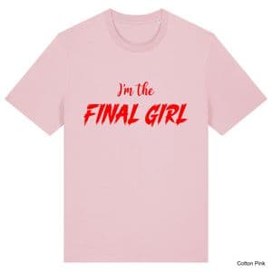 Cotton Pink Final Girl T-Shirt