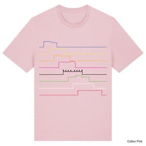 Cotton Pink Ticket to Ride T-Shirt