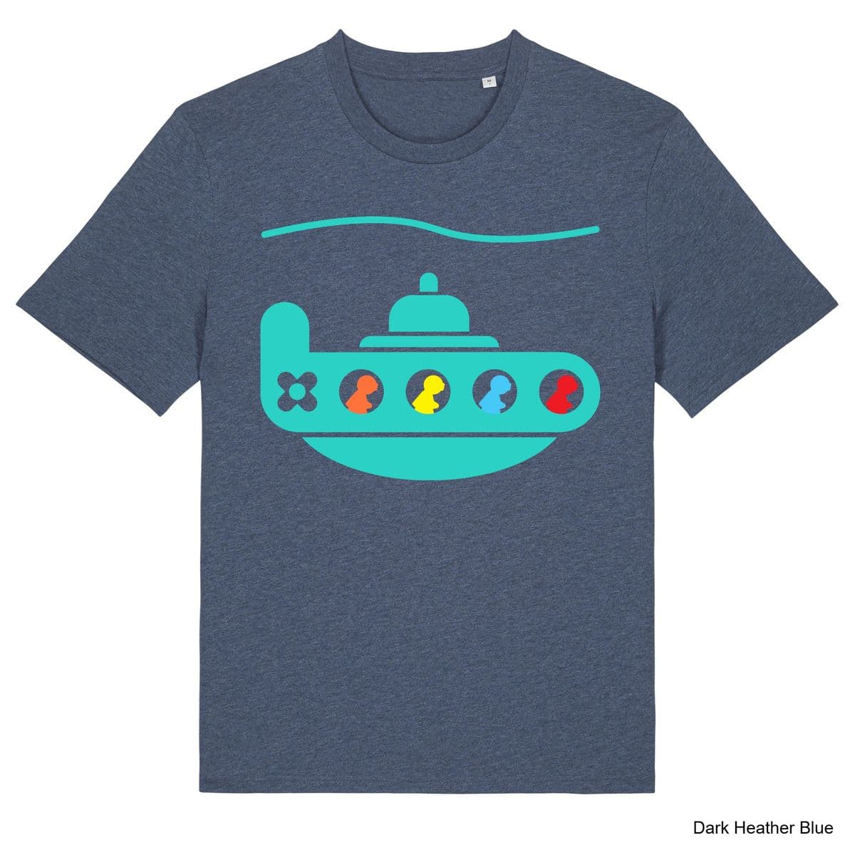 Dark Heather Blue Deep Sea Adventure T-Shirt