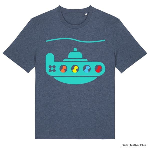 Dark Heather Blue Deep Sea Adventure T-Shirt