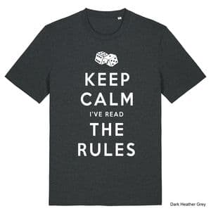 Dark Heather Grey Keep Calm Tshirt