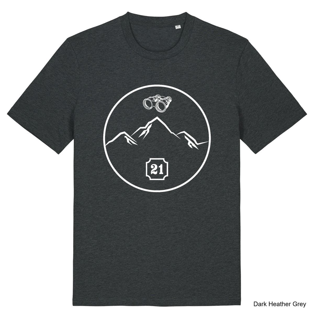 Dark Heather Grey Snowdonia T-Shirt