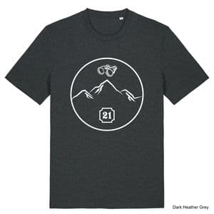 Dark Heather Grey Snowdonia T-Shirt