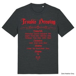 Dark Heather Grey Trouble Brewing T-Shirt