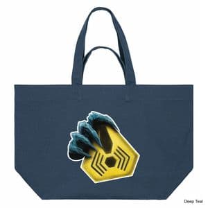 Deep Teal Nemesis Shopping Bag