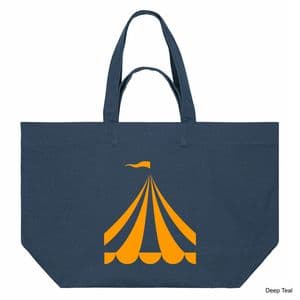 Deep Teal Scout Shopping Bag