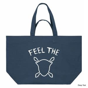 Deep Teal Spirit Island Shopping Bag