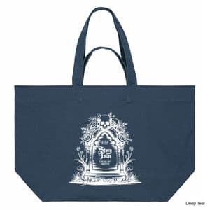 Deep Teal Blood On The Clocktower Storyteller Shopping Bag