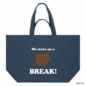 Deep Teal Ark Nova Break Shopping Bag