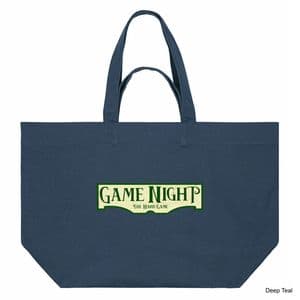 Deep Teal Arkham Horror Shopping Bag
